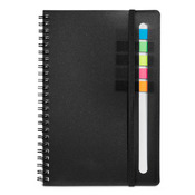 Semester Spiral Notebook With Sticky Flags