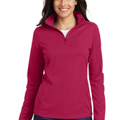 Women's Pinpoint Mesh 1/2 Zip